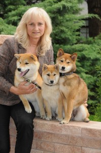 Zleva: já /Jana H. Svobodová/, Dar Chingiza Laurels Brunch /Dar/, Kawaii Kamiwaza /Kawai/, Manami Prima Nova /Nami/ já a moje trio :)